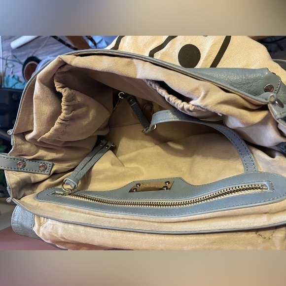 Zanellato Postina Daily Shoulder/Crossbody Bag (Light Blue) - Picture 7 of 10